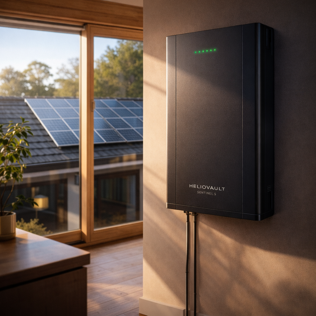 HelioVault Sentinel 5 Home Backup Power System