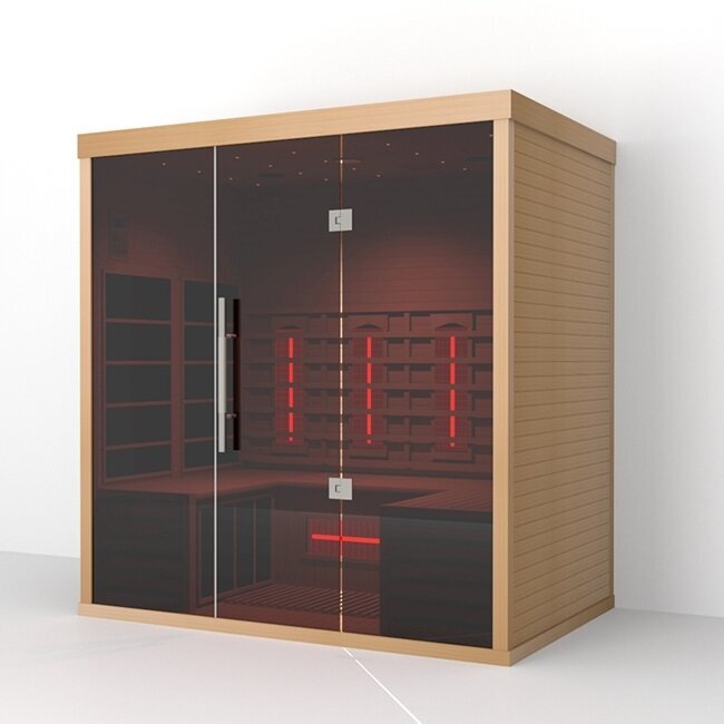 Orivon Lumin Infrared Sauna Three, alternate angle
