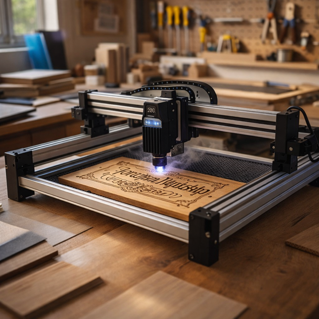 ForgeBeam CraftPro 20W Laser Engraver