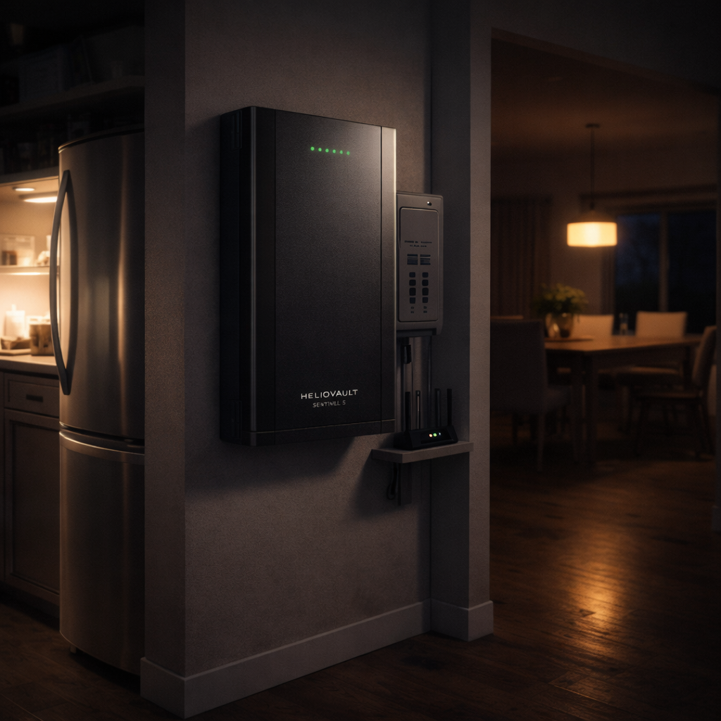 HelioVault Sentinel 5 Home Backup Power System