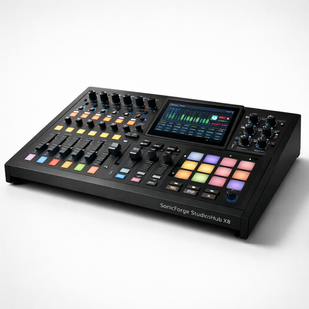 SonicForge StudioHub X8 Video Production Console