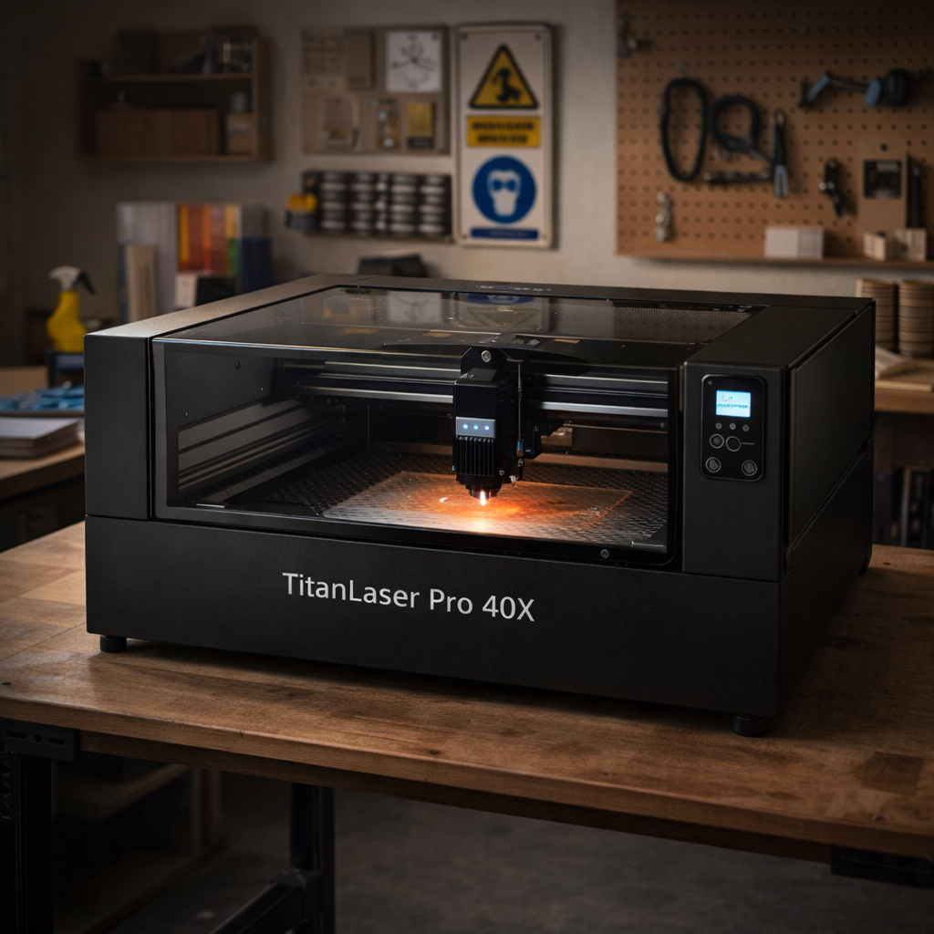 TitanLaser Pro 40X Laser Engraver/Cutter