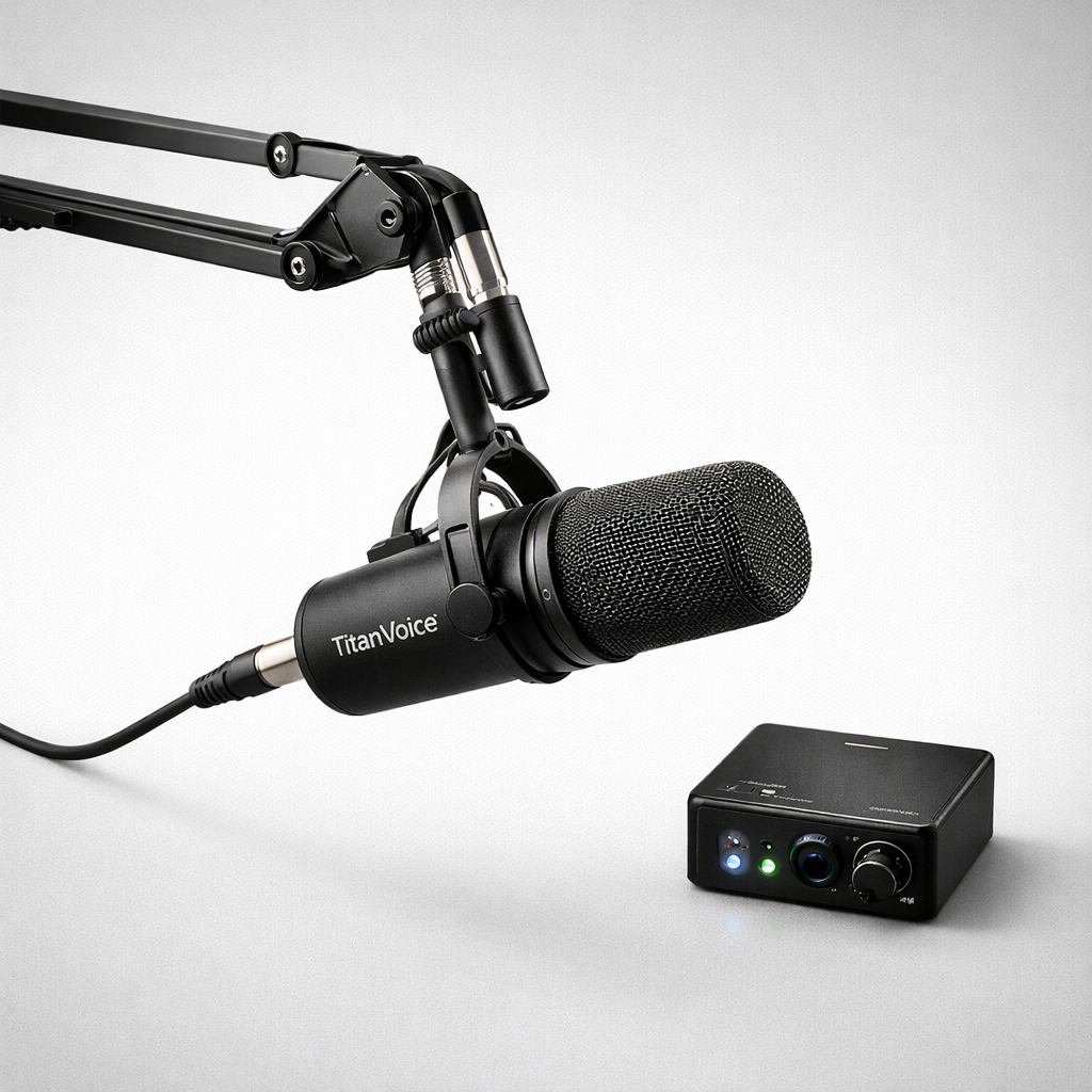 TitanVoice ProCast Signature Microphone for Podcasters