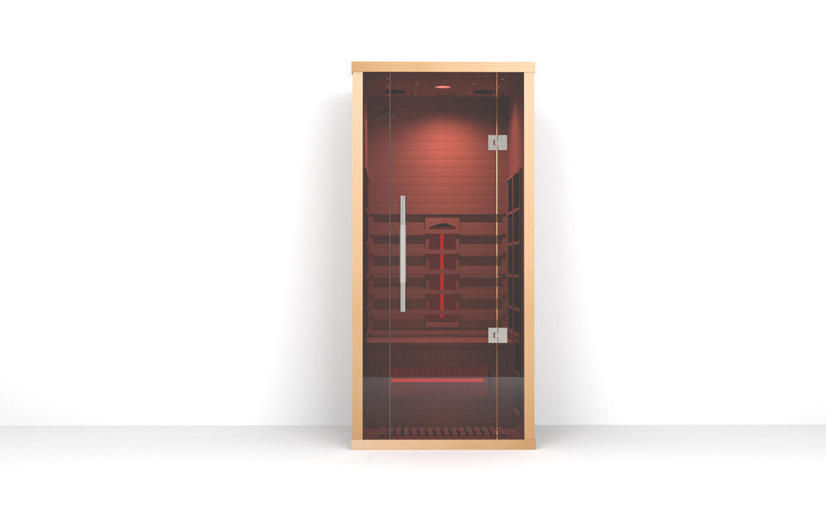 Orivon Lumin Infrared Sauna One, alternate angle
