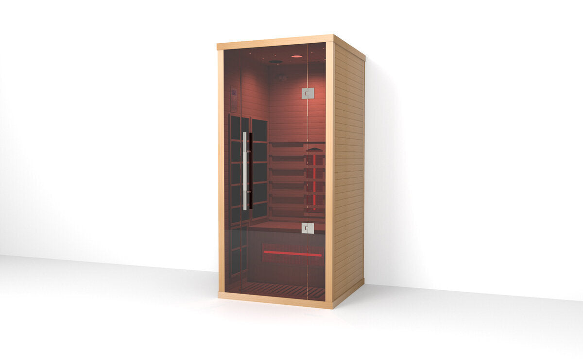 Orivon Lumin Infrared Sauna One, alternate angle