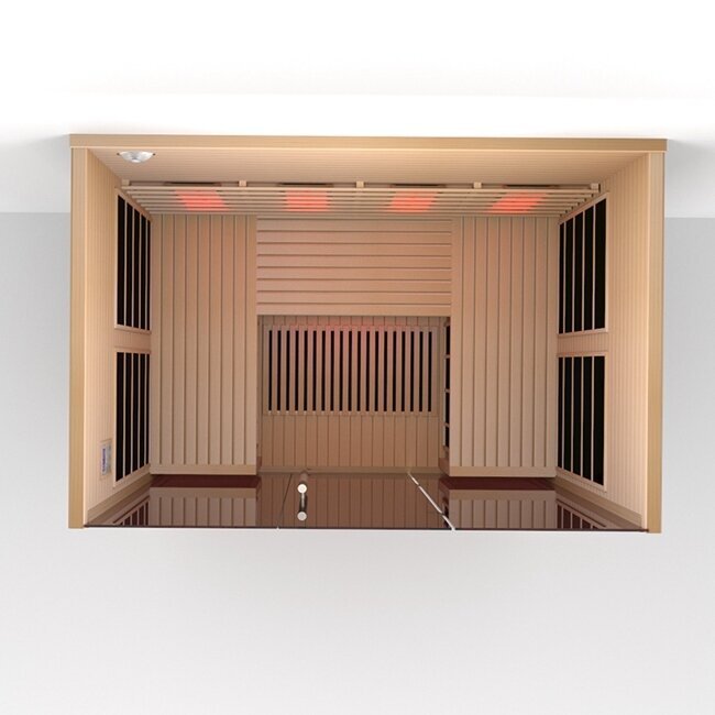 Orivon Lumin Infrared Sauna Three, alternate angle