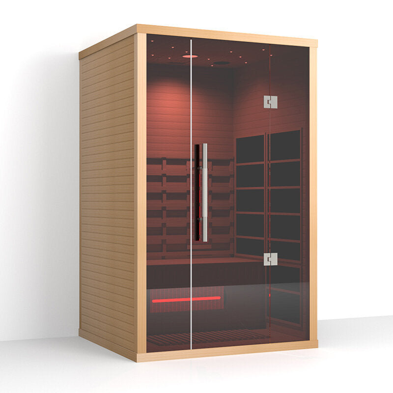 Orivon Lumin Infrared Sauna Two, alternate angle